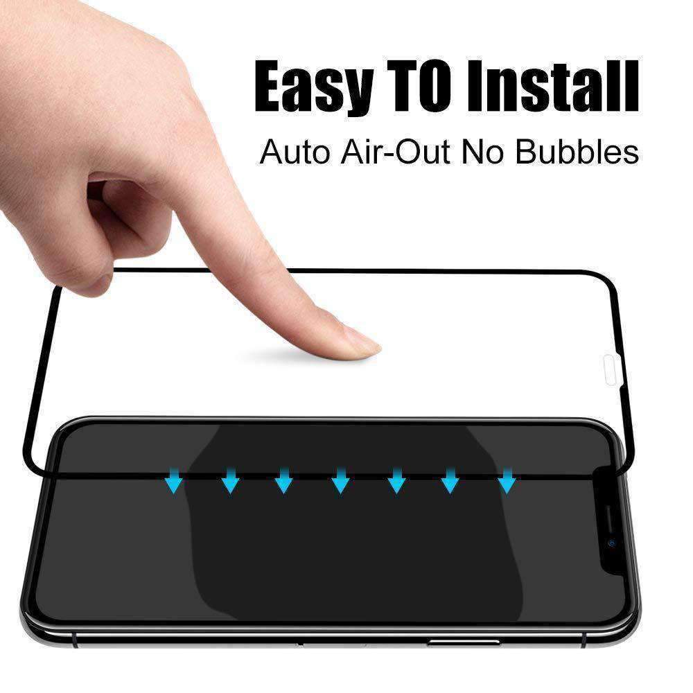 AMZER Kristal 9H Tempered Glass Edge to Edge Screen Protector for iPhone Xs Max