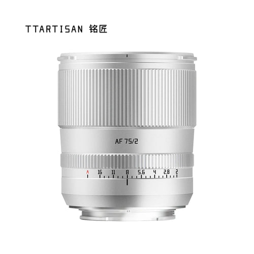 TTArtisan 75mm F2 AF Auto Focus Prime Fixed Focus Full Frame Lens for