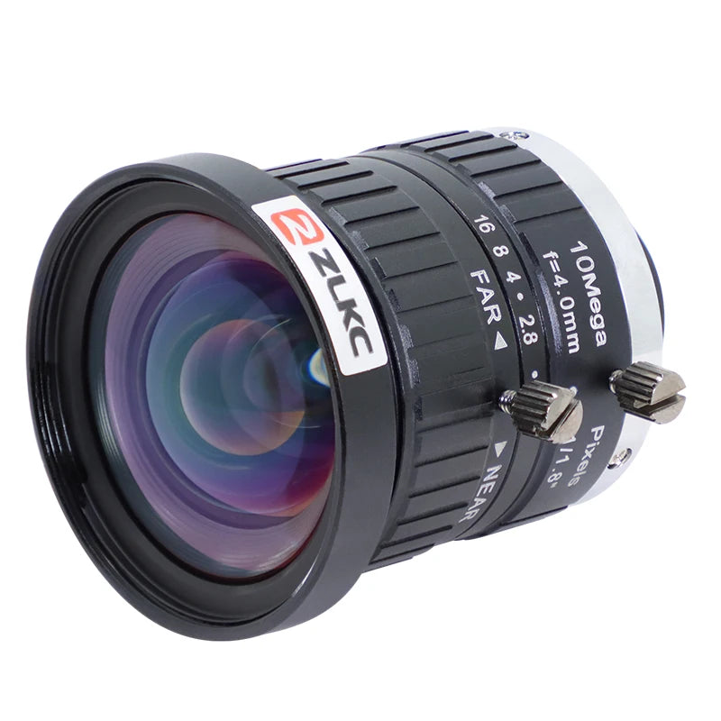 ZLKC Industrial Cameras Lenses 5MP C Mount 2/3 Inch CMOS F1.6 Manual