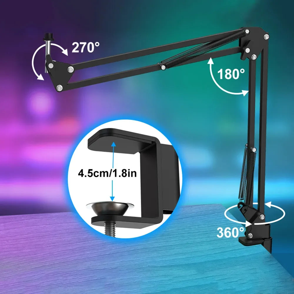 Haomuren Professional USB Streaming Podcast PC Microphone Studio