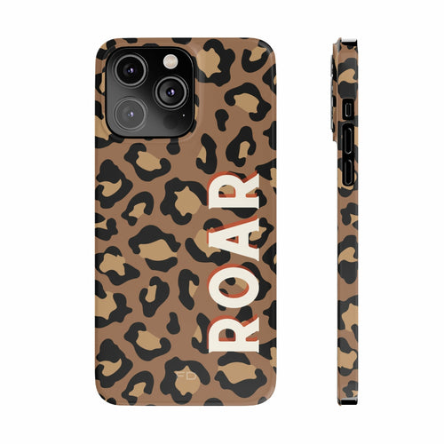 Leopard Print Slim iPhone 14 Case