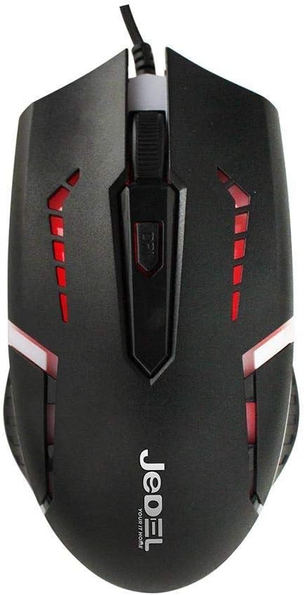 Jedel GK100 White Gaming Keyboard and Mouse Bundle