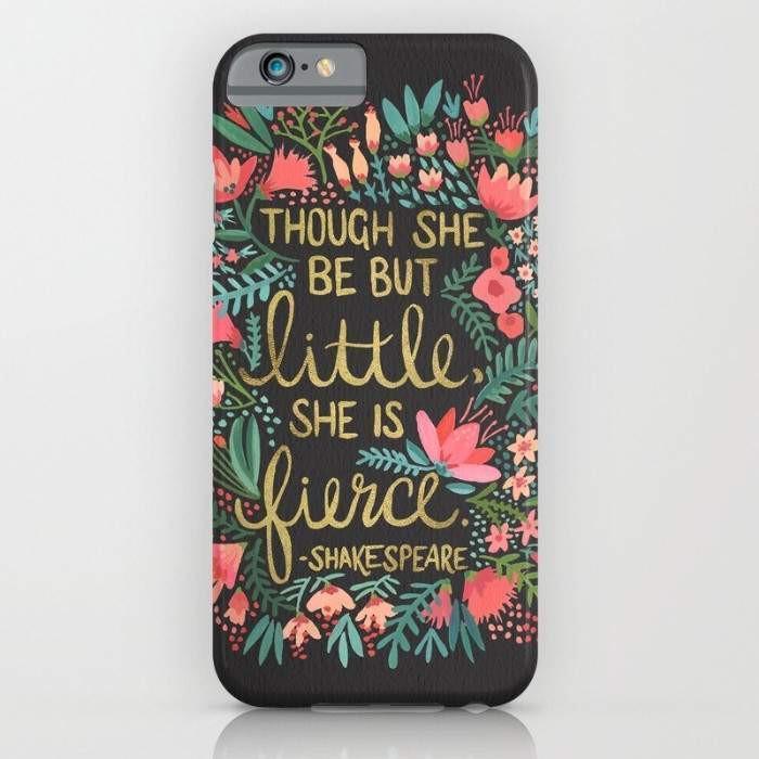 Fierce & Minimal Charcoal Mobile Cover