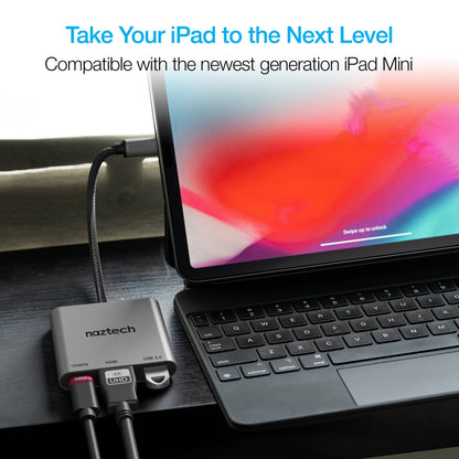 Naztech MaxDrive 3100W Portable USB-C Hub (15598-HYP)