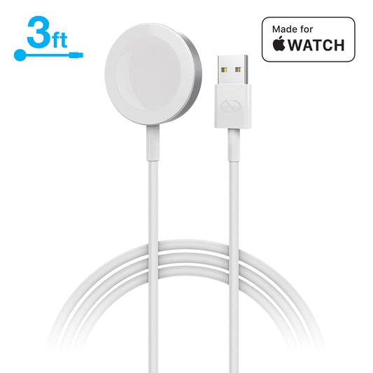 Naztech Magnetic Charging Cable for Apple Watch 3ft (15599-HYP)