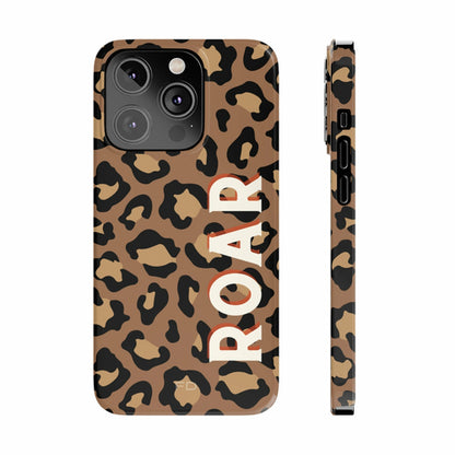 Leopard Print Slim iPhone 14 Case