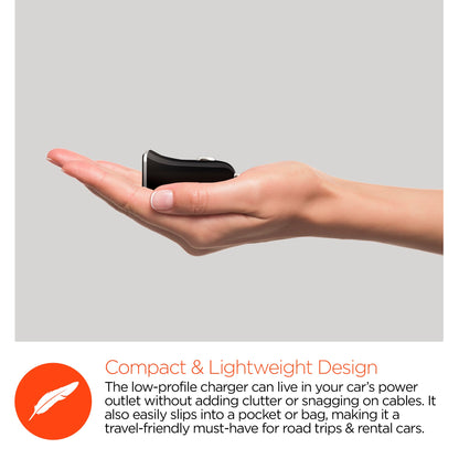 HyperGear Hi Power Dual USB Car Charger 3.4A Fast Charging