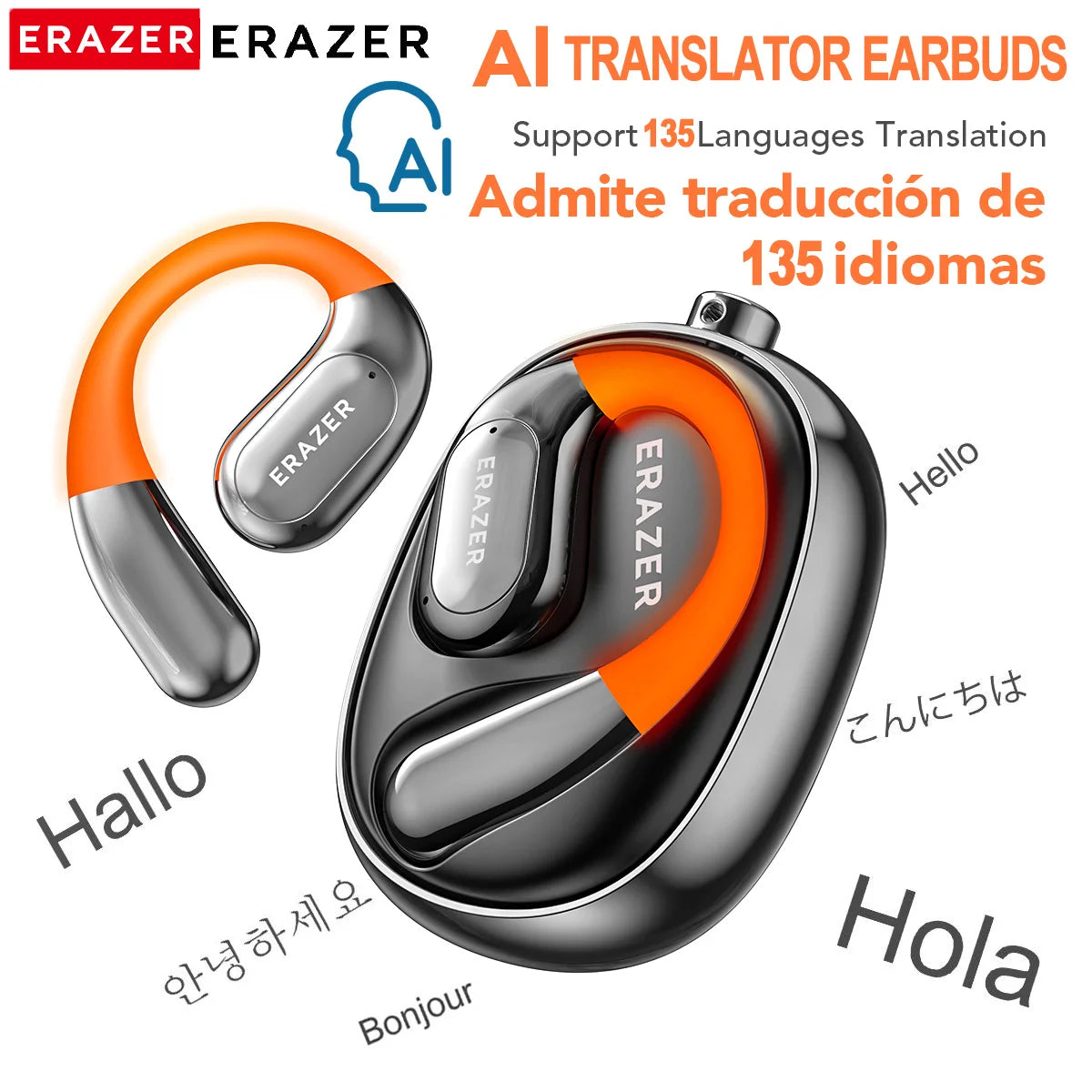 ERAZER XF31 AI Bluetooth Translation Earbuds