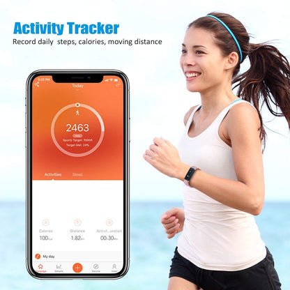 SmartFit Slim Activity Tracker Watch with Interchangeable Bands