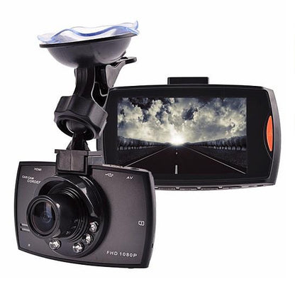 SafetyFirst 1080p HD Car Dash Cam with Night Vision and Loop Recording