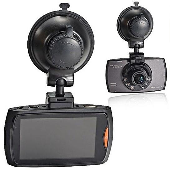 SafetyFirst 1080p HD Car Dash Cam with Night Vision and Loop Recording