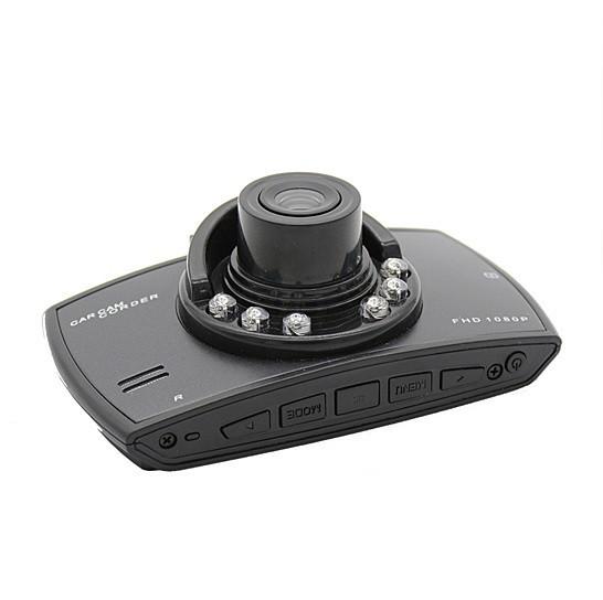 SafetyFirst 1080p HD Car Dash Cam with Night Vision and Loop Recording