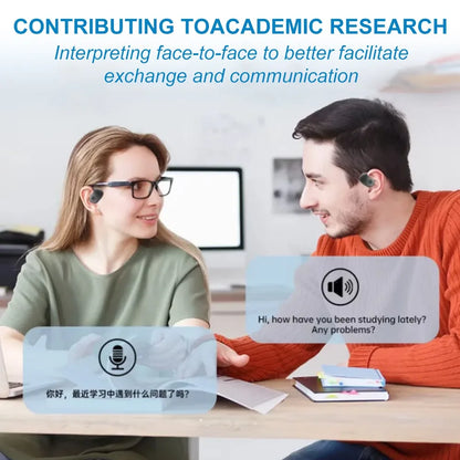 Smart AI Translator Earbuds – 144 Languages Bluetooth 5.4 | Waterproof