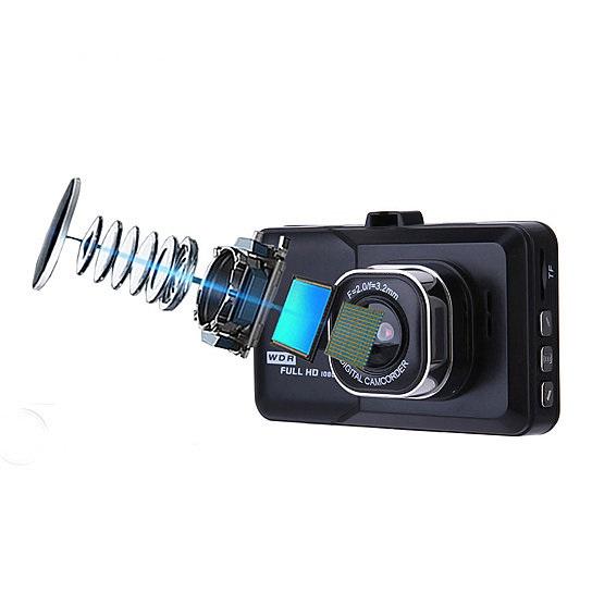 Black Box 1080P HD Dash Cam with G Sensor and Loop Recording