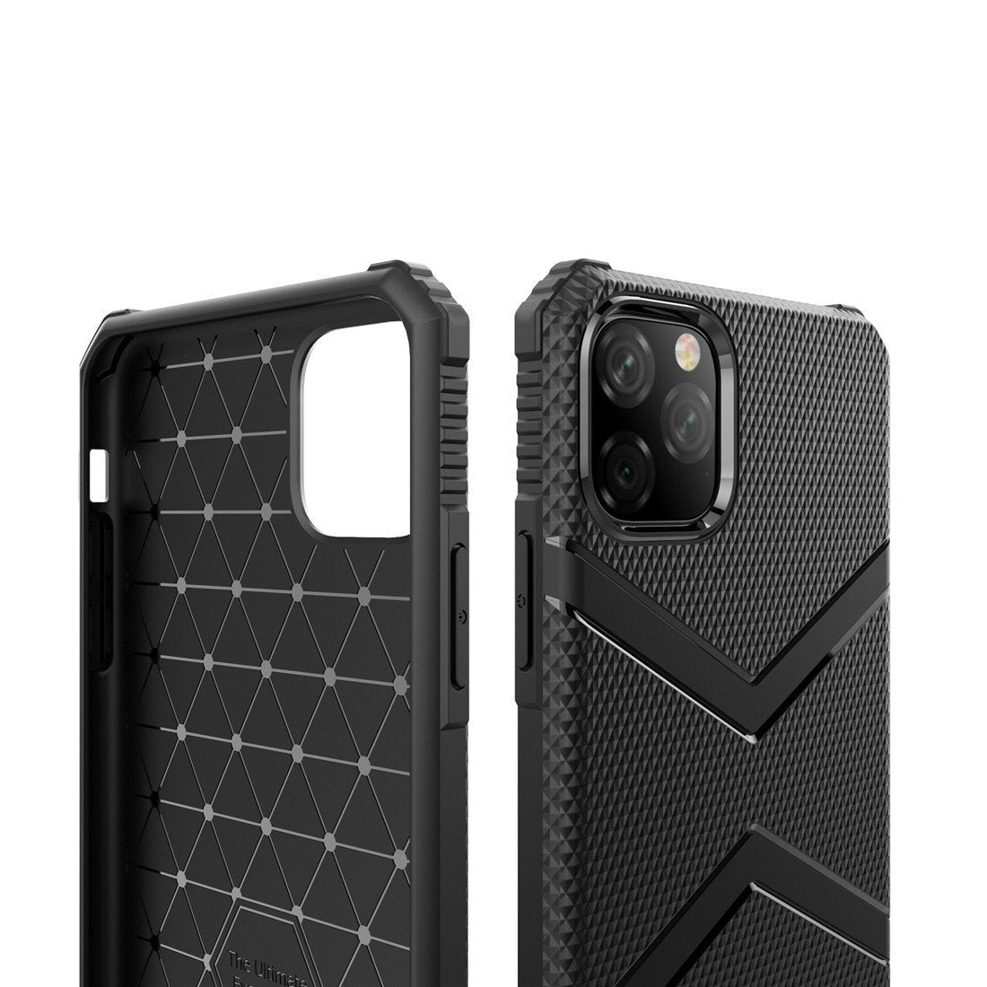 AMZER Diamond Design TPU Protective Case for iPhone 11 Pro Max Black