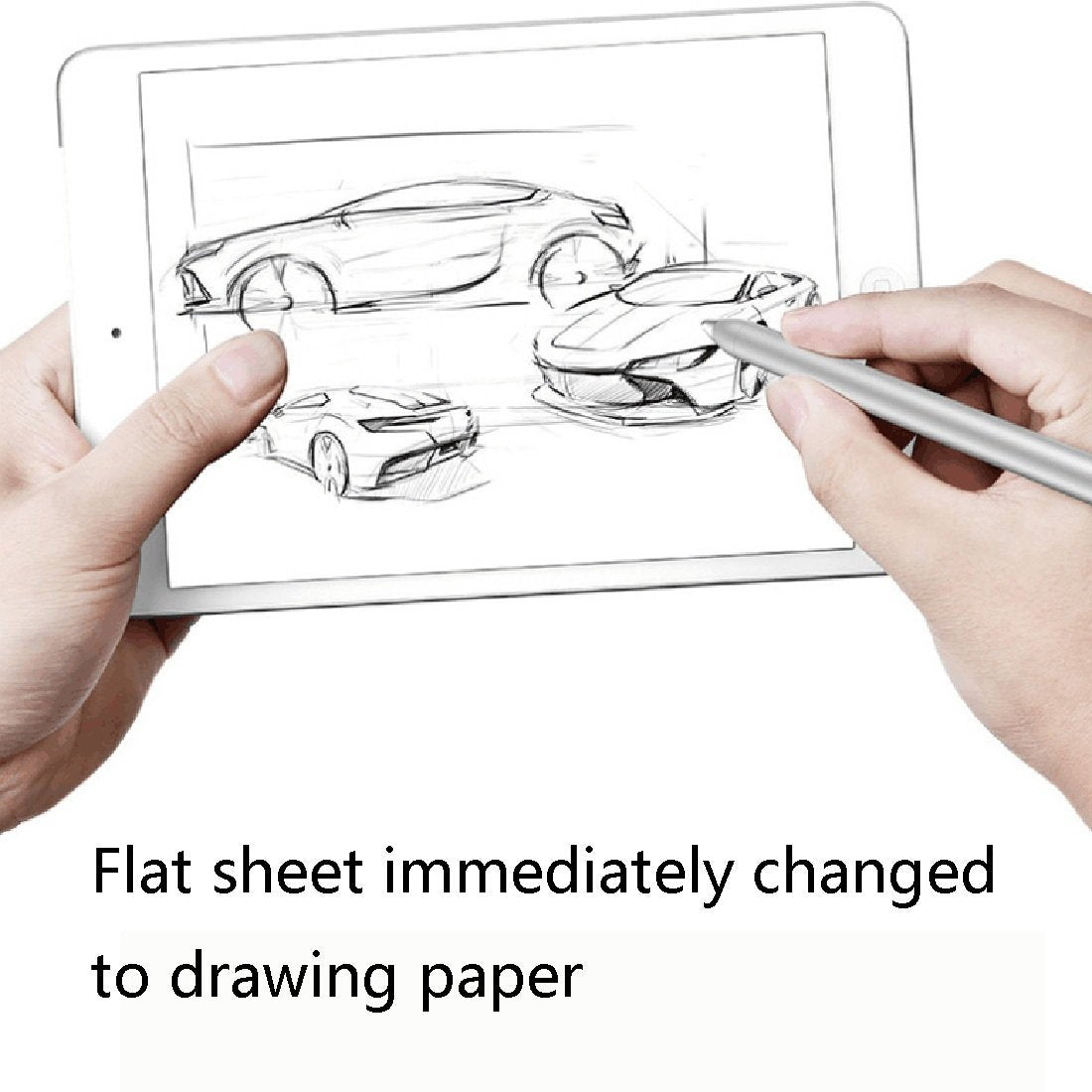 AMZER 3H Anti Glare PET Handwriting Screen Protector for Apple iPad