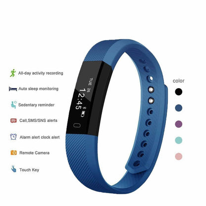 SmartFit Slim Activity Tracker Watch with Interchangeable Bands