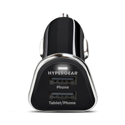 HyperGear Hi Power Dual USB Car Charger 3.4A Fast Charging