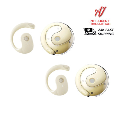 Smart AI Translator Earbuds – 144 Languages Bluetooth 5.4 | Waterproof