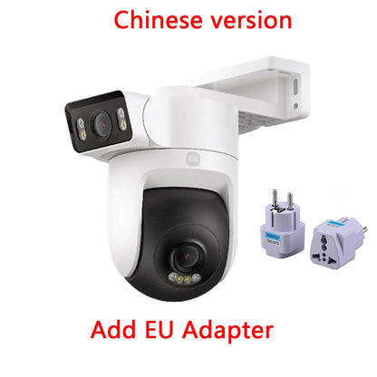 Xiaomi CW500 Dual-Camera Outdoor CCTV – AI Detection, Full-Color Night Vision, IP66 Waterproof