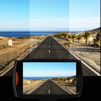 2.7" 1080P Dual Dash Cam with Night Vision & G Sensor