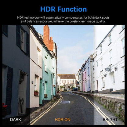 1080P Dual Dash Cam with Front and Rear Cameras