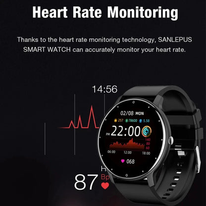 2023  Smart Watch Men Full Touch Screen Sport Fitness Watch IP67 Waterproof Bluetooth For Android Ios Smartwatch Men+Box