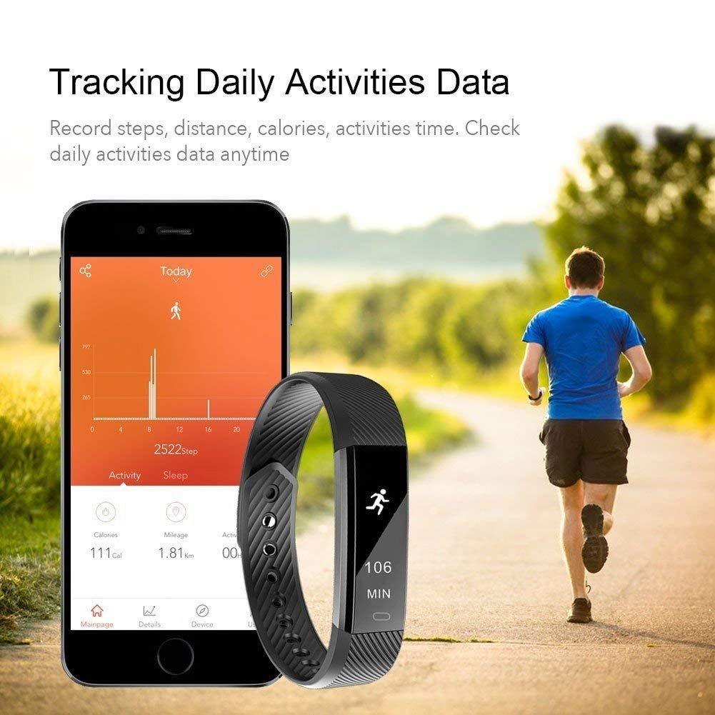 SmartFit Slim Activity Tracker Watch with Interchangeable Bands