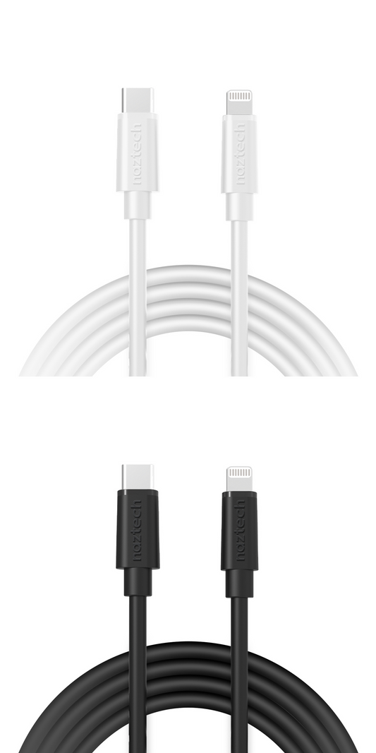 Naztech Fast Charge USB-C to MFi Lightning Cable 12ft