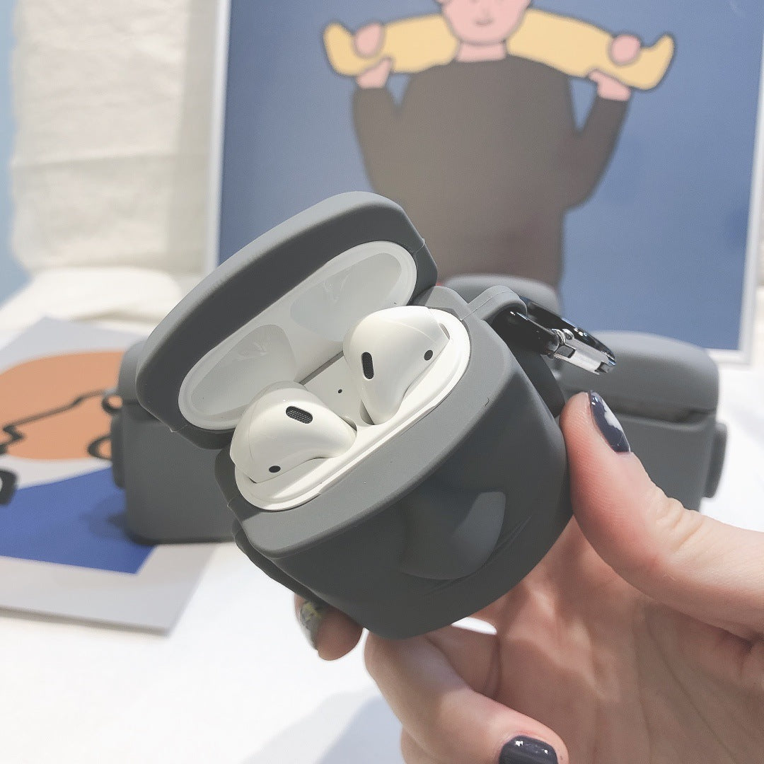 Chic Stone Inspired Silicone Case for Bluetooth Earbuds