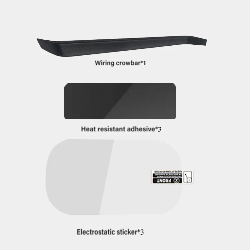 70mai A400 & RC09 Mounting Kit Electrostatic Film + 3M Adhesive