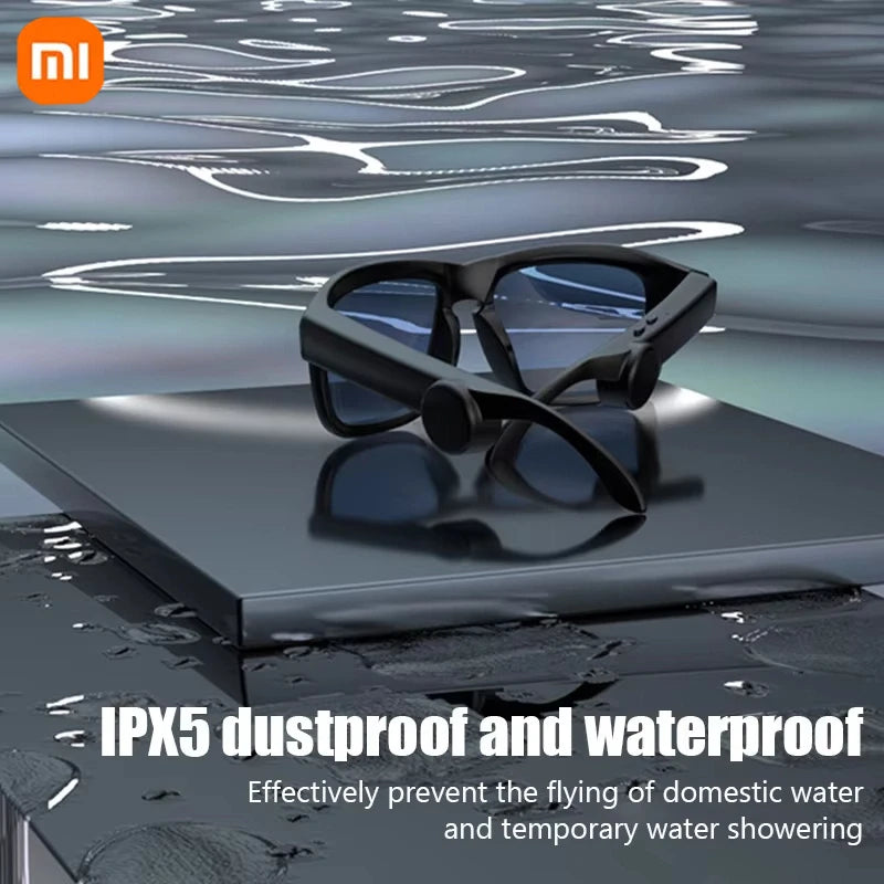 Xiaomi Original Bluetooth Glasses Sports Driving Sunglasses Wireless Bluetooth Headset Ear Hook Earbuds Wireless Headphones