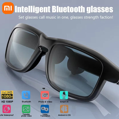 Xiaomi Original Bluetooth Glasses Sports Driving Sunglasses Wireless Bluetooth Headset Ear Hook Earbuds Wireless Headphones