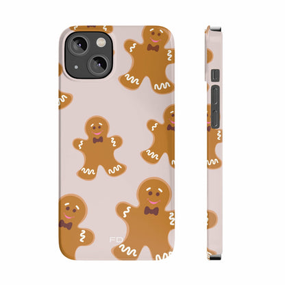 Gingerbread Cookie Slim iPhone 14 Case