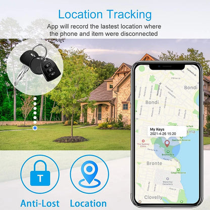 Crystal S8 Mini GPS Smart Tracker Bluetooth 5.0 Portable Anti-Lost Reminder Device For Pets Bag Kids Finder Tracking Locator New
