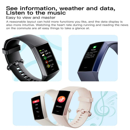 1.1"  Smart Watch  Man Women 2024 Fitness Bracelet Sport Band Waterproof Connected Tracker Smartwatch