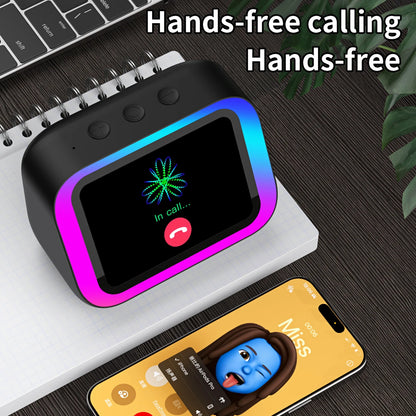 AI Smart Bluetooth 5.4 Speaker with HD Touch Display