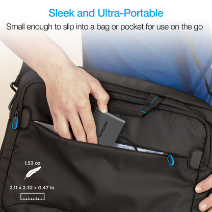 Naztech MaxDrive 3100W Portable USB-C Hub (15598-HYP)