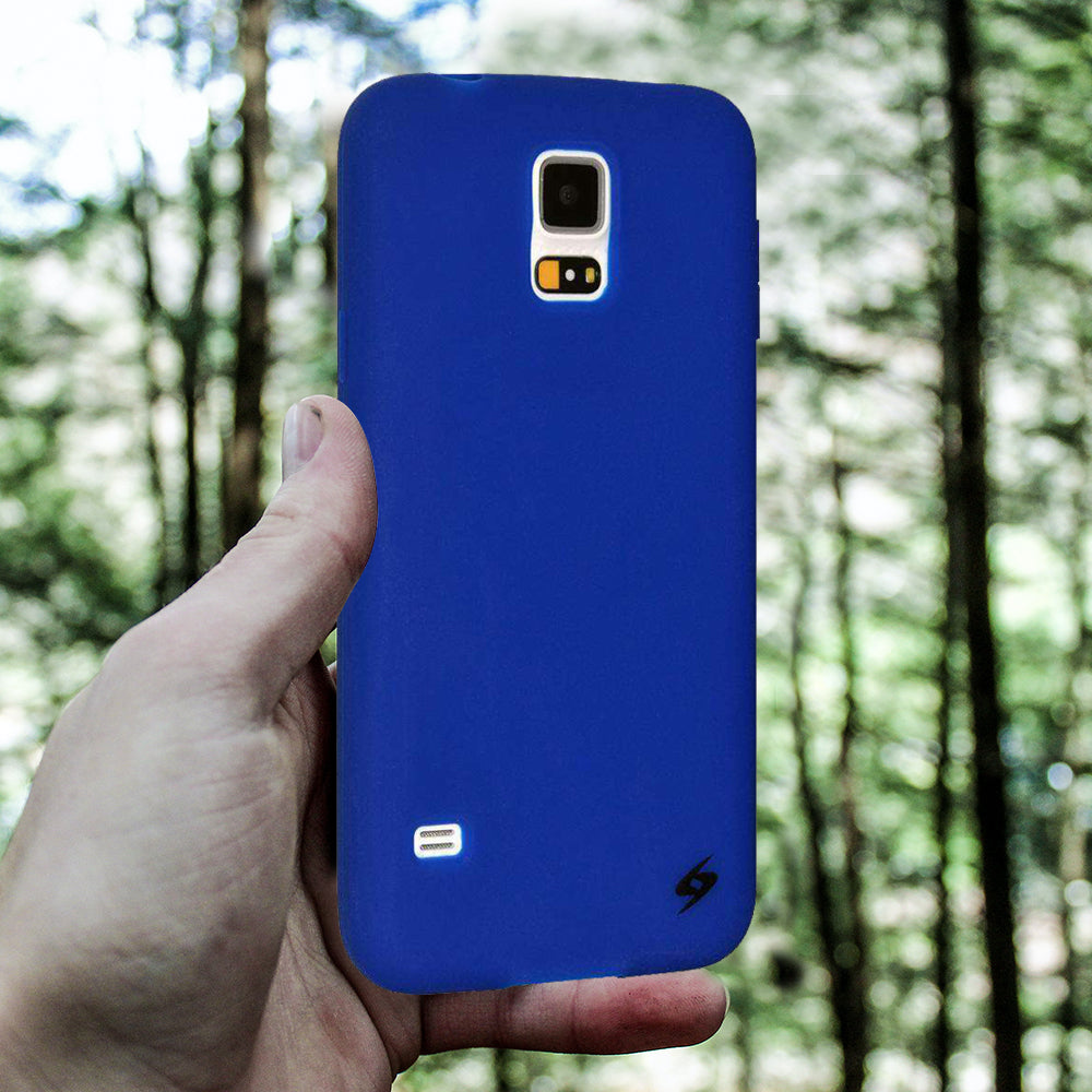 AMZER Silicone Skin Jelly Case for Samsung Galaxy S5 Neo SM G903F