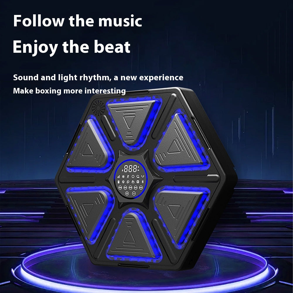 Smart Beat Punching Wall Trainer Home Workout Rhythm Hanging