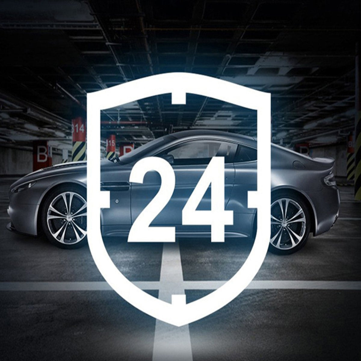 WiFi Car Dash Cam with 360° Rotation, App Control & 1080P HD Recording