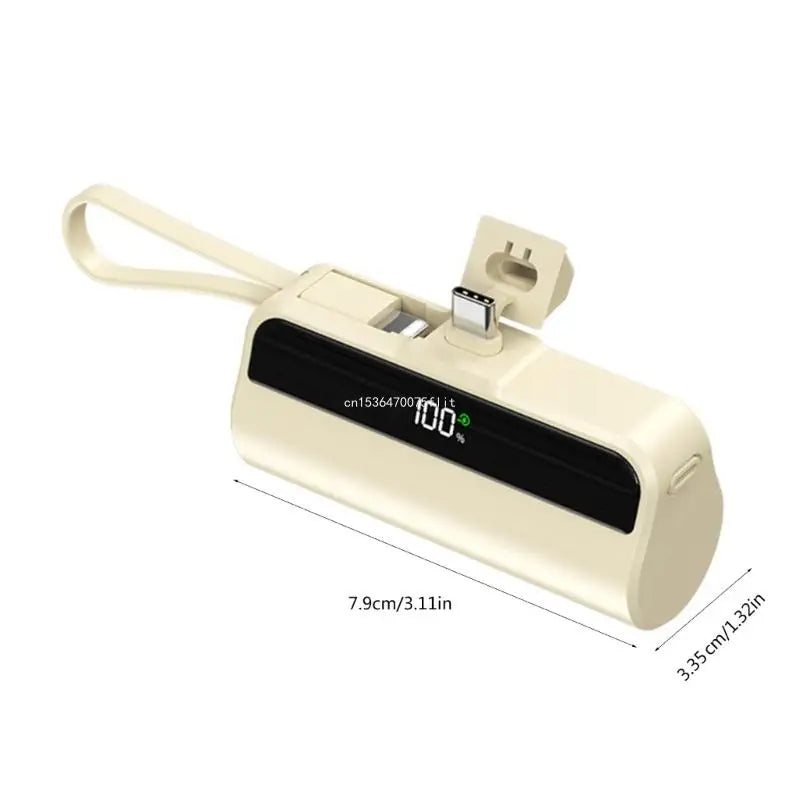 22.5W Power Portables Casing TypeC Housing Emergency Mobile case No Batteries