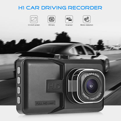 Black Box 1080P HD Dash Cam with G Sensor and Loop Recording