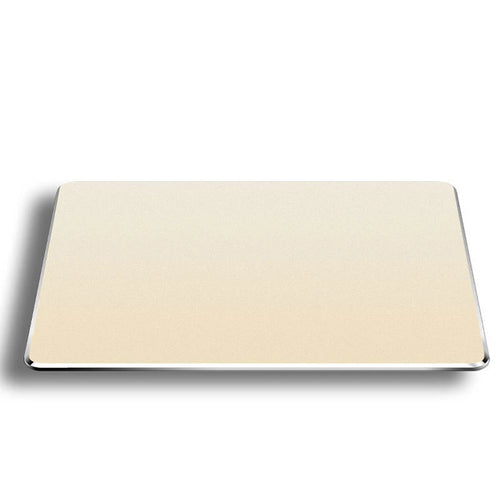 Aluminum Metal Mouse Pad Mat Hard Smooth Matte Thin Non-Slip