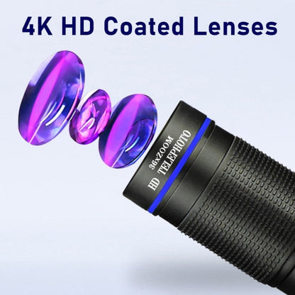 36X Mobile Phone Zoom Lens Kit with Tripod and Extra Lenses