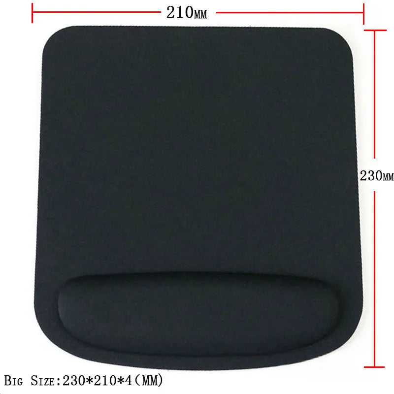 Professional Optical Trackball PC Thicken Mouse Pad Support Wrist