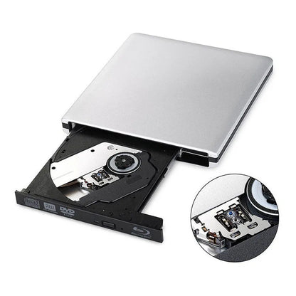 External USB3.0  Blu-Ray Burner Writer Optical DVD Drive BD-RE 3D