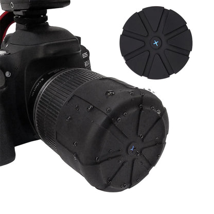 Silicone Universal Lens Cap DSLR Lenses Scratch Proof Waterproof Lens