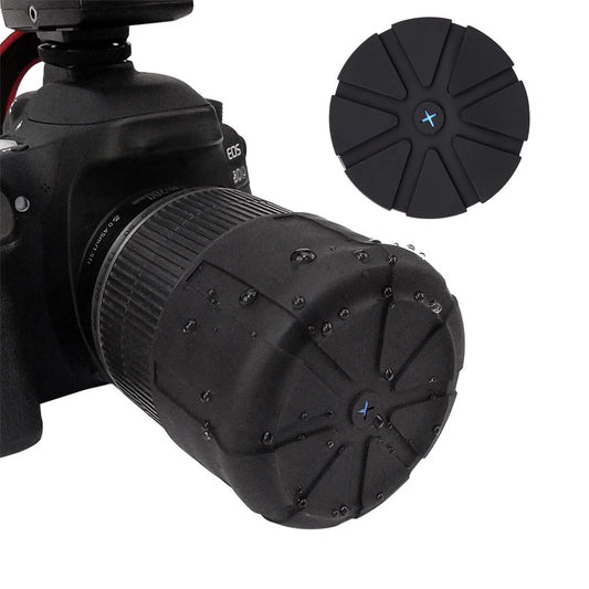 Silicone Universal Lens Cap DSLR Lenses Scratch Proof Waterproof Lens