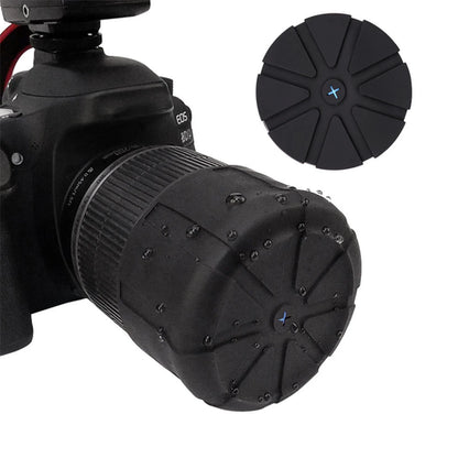 Silicone Universal Lens Cap DSLR Lenses Scratch Proof Waterproof Lens